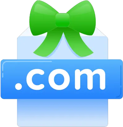 Com Domain Name Free Gift Bow Png Domain Name Icon