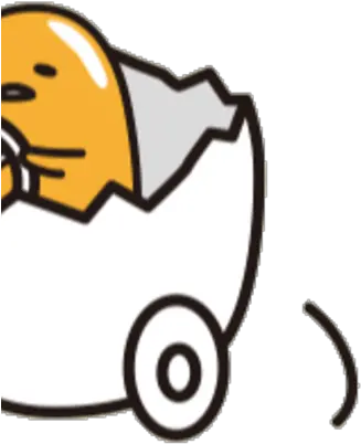 Unpermitted Egg Gudetama In Eggshell Car Png Gudetama Transparent