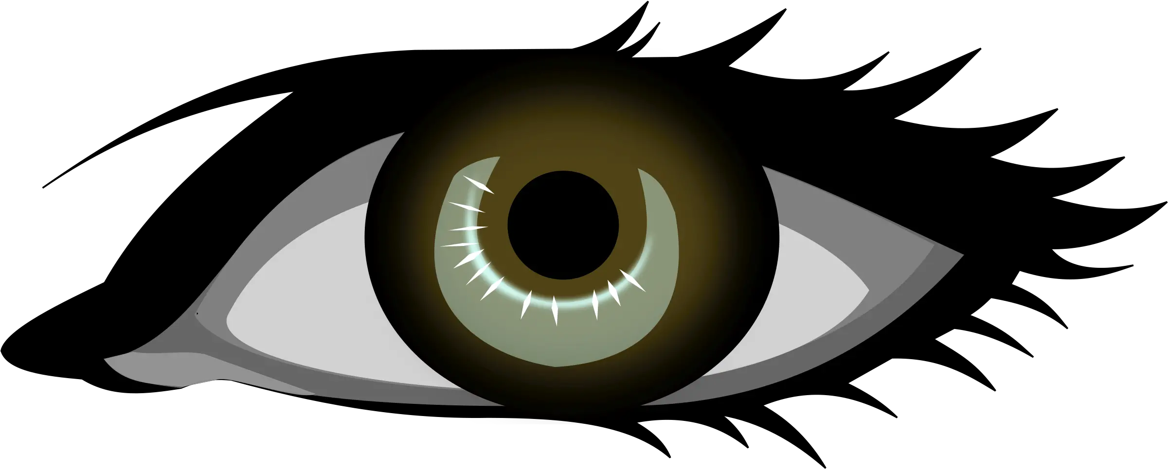 Brown Anime Eyes Png