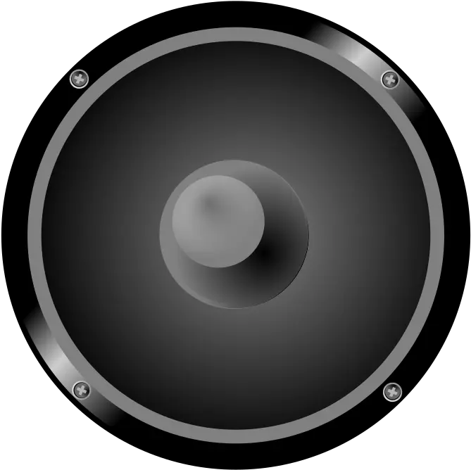 Audio Speaker Glossy Icon Png Svg Clip Art For Web Solid Speaker Icon Clip Art