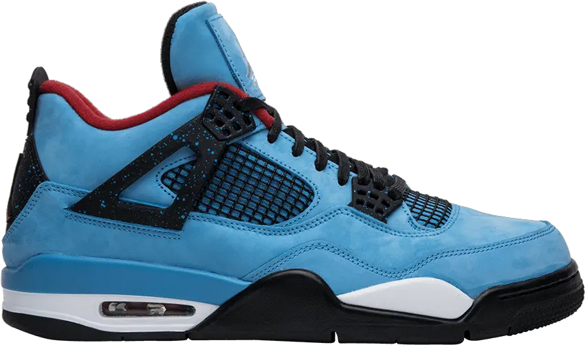 Air Jordan 4 Retro Cactus Jack Cactus Jack Jordan 4 Png Travis Scott Png