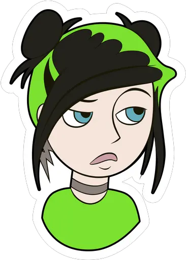 Billie Eilish X Kim Possible Sticker Kim Possible Billie Eilish Png Kim Possible Png