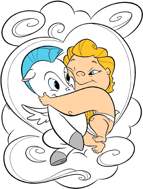 Baby Hercules And Pegasus Clip Art Baby Hercules And Pegasus Png Hercules Png