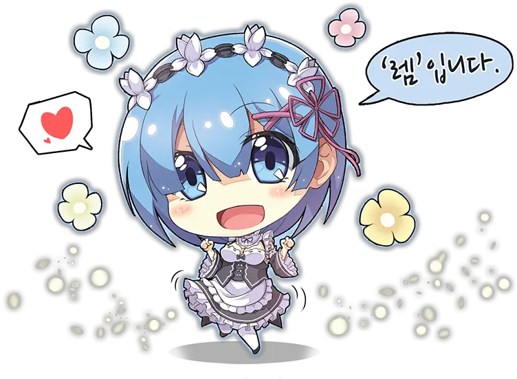 Rem Rezero Kara Hajimeru Isekai Seikatsu Drawn By Sora Happy Png Rem Re Zero Png