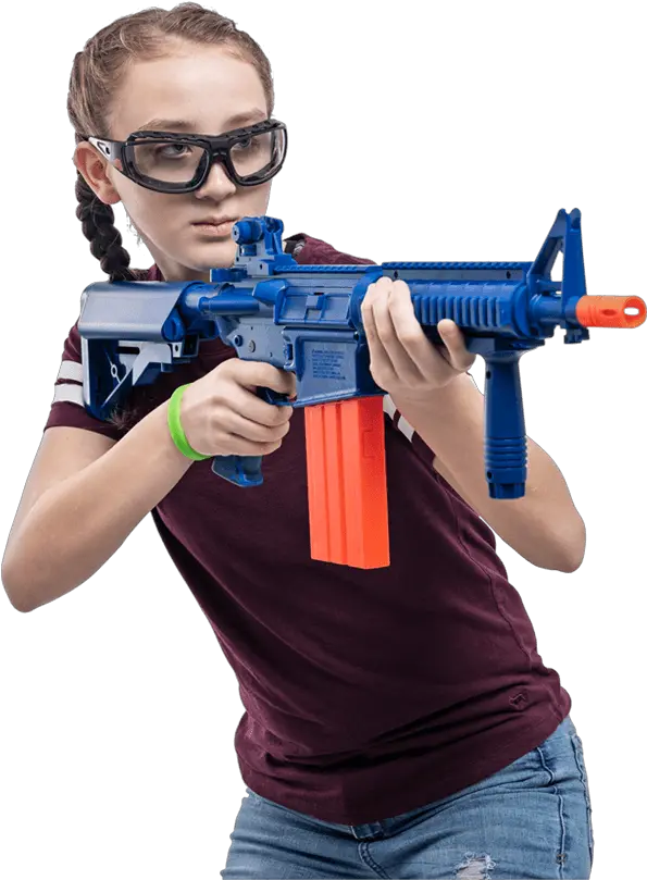 Rekt Rifle Blue Nerf Guns Png Nerf Gun Icon