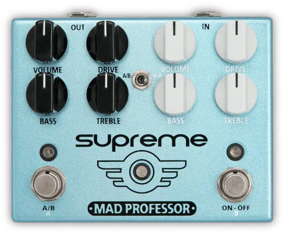 Mad Professor Supreme Dual Overdrive Pedal Mad Professor Supreme Pedal Png Supreme Png