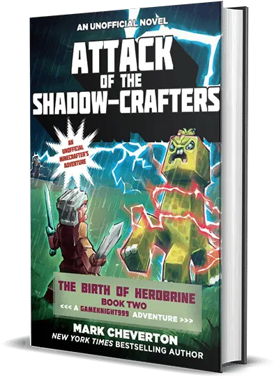 The Birth Of Herobrine Series Mark Cheverton Attack Of The Shadow Crafters Png Herobrine Transparent