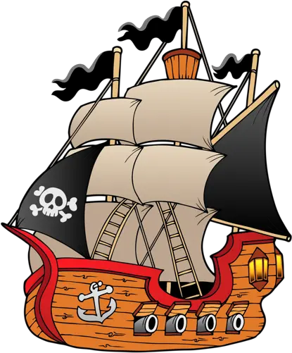 Download Sailing Ship Clipart Clipart Pirate Ship Png Ship Transparent