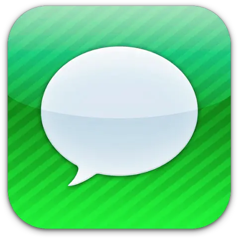 Imessage Icon Png Ios 6 Messages Icon Png Imessage Png