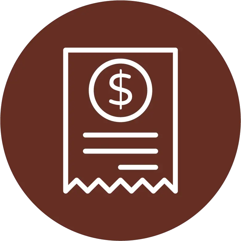 Home Western Disposal Vertical Png Bills Icon