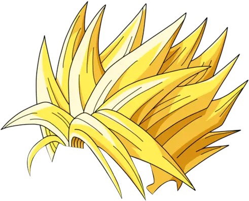 Picture Super Saiyan Hair Png Transparent Goku Hair Transparent