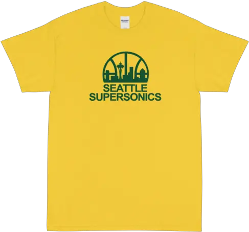 Seattle Supersonics Vintage T Png Logo