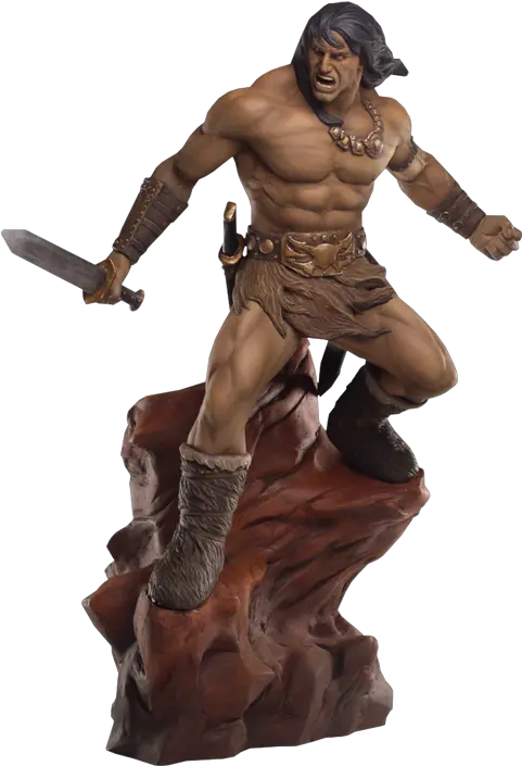 Conan The Barbarian Collectible Statue By Quarantine Studio Conan The Barbarian 2011 Png Conan The Barbarian Logo