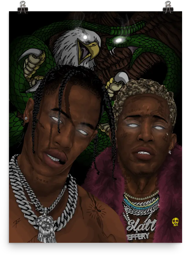 Posters Artsysteez African Png Travis Scott Transparent