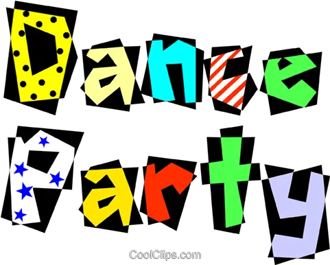 Dance Party Royalty Free Vector Clip Art Illustration Graphic Design Png Dance Party Png
