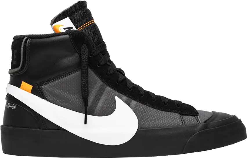 Off White X Blazer Mid U0027grim Reapersu0027 Nike X Off White Blazer Png Grim Reaper Png