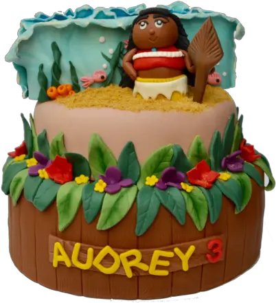 Moana Cake U2013 Sugar Street Boutique Cake Png Moana Png Transparent