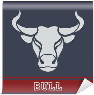 Bull Logo Wall Mural Pixers Bull Png Bull Logo Image