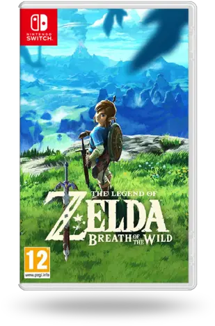 Breath Of The Wild Nintendo Switch Card Zelda Breath Of The Wild Switch Png Legend Of Zelda Transparent