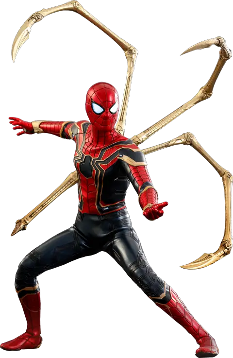 Iron Spider Man Iron Spider Png Spiderman Transparent