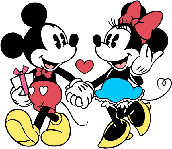 Transparent Mickey And Minnie Mouse Png