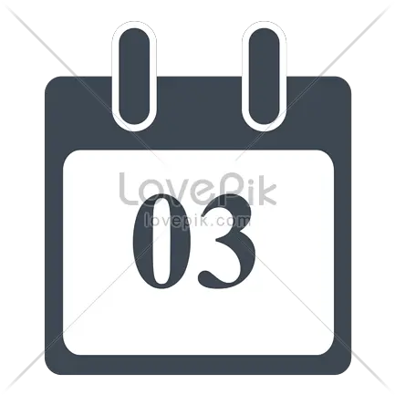 3rd Day Calendar Vector Png Image And Psd File For Free Dia Tres Calendario Dibujo Png Calendar 30 Icon