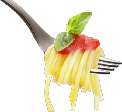 Pasta Stickpng Spaghetti On Fork Png Fork Png