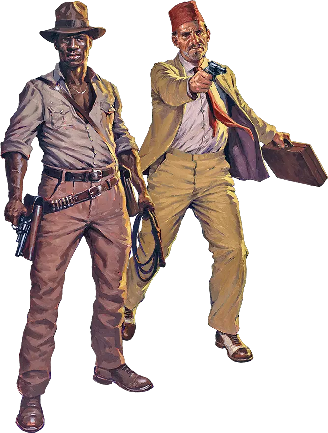 Cmon Call Of Cthulhu Investigators Png Cthulhu Png