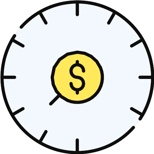 Time Is Money Vector Svg Icon 10 Png Repo Free Png Icons Quarter Past Seven Time Money Icon