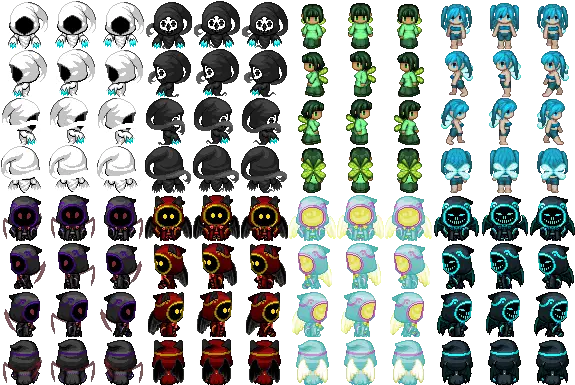 Hbgamesorg U2022 View Topic Pixel Art Wipssmall Things Thread Rpg Maker Vx Ace Skeleton Sprite Png Rpg Maker Mv Icon Set Template