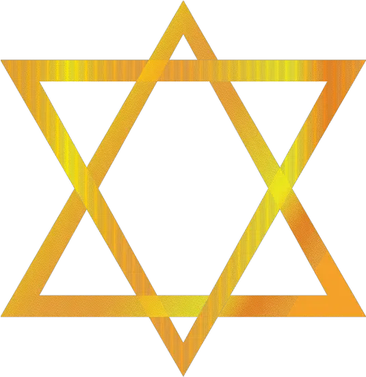 Isolated Golden Jewish Star Canva Png Jewish Star Icon