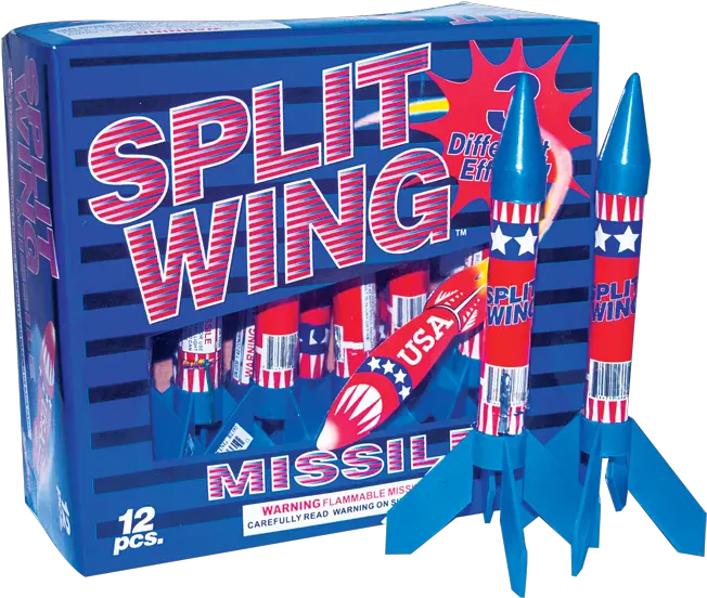 8 Inch Split Wing Missile Png Missile Transparent