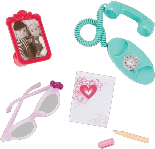 Our Generation Chit Chat Set Clipart Girly Png Chit Chat Icon