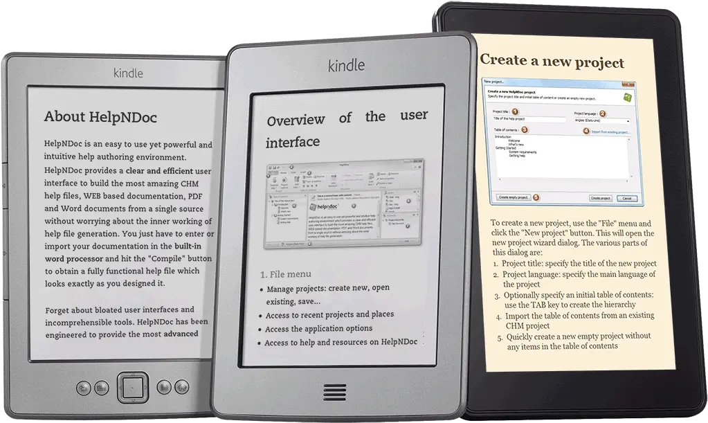 Helpndoc Help Authoring Tool Create Help Files User Png Kindle Store Icon