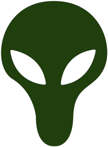 Simple Alien Head Silhouette Transparent Png U0026 Svg Vector File Dot Head Silhouette Png