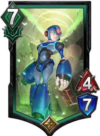 The Basic Cards Teppen Mega Man X Png Mega Man X Png