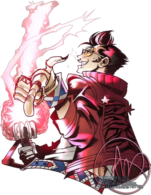 Random Stuff Just Because Cartoon Png Travis Touchdown Png