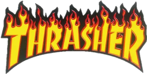 90s Aesthetic Grunge Tumblr Sticker Thrasher Png Vaporwave Logos