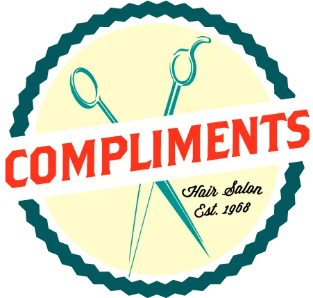 Compliments Hair Salon Logo And T Shirt Mockup On Student Show Cookie Png Hair Stylist Logo