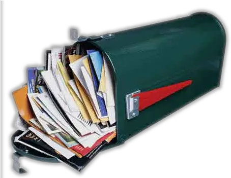 Download Hd Overflowing Mailbox Full Mailbox Transparent Junk Mail Png Mailbox Transparent