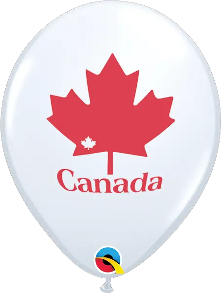 Patriotic Maple Leaf Latex Balloon Pink Canada Flag Png Canada Maple Leaf Png