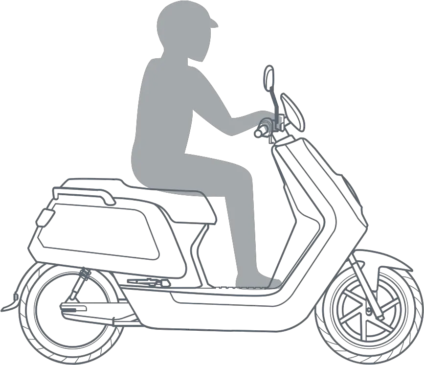 Nqi Series Design Niu Electric Scooter Scooter Geometry Png Scooter Icon