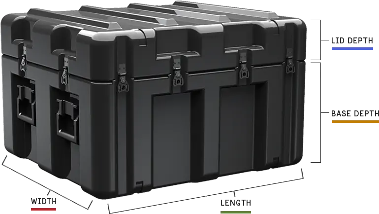 Single Lid Case Size Chart Peli Pelican Hardigg Case Png Pelican Icon 120