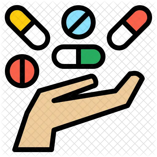 Drug Icon Of Colored Outline Style Drug Icon Png Drug Png