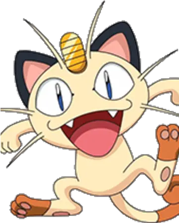 Meowth Miau Pokemon Png Meowth Transparent