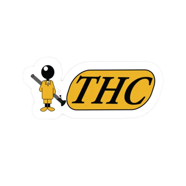 Vinyl Sticker Thc Bic Style Language Png Bic Logo