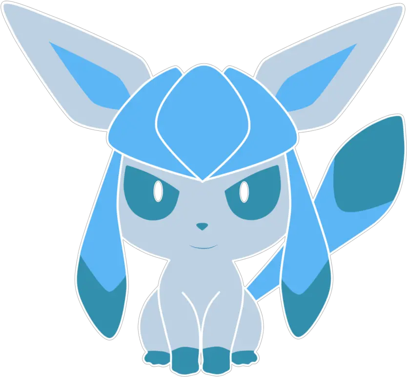 Download Hd Glaceon Transparent Png Image Nicepngcom Eeveelution Gifs Transparent Background Glaceon Transparent