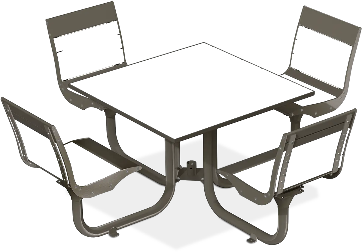 Anova Beacon Hill Thermory Table 4 Swivel Seats Bh1840st Outdoor Table Png Table And Chair Icon