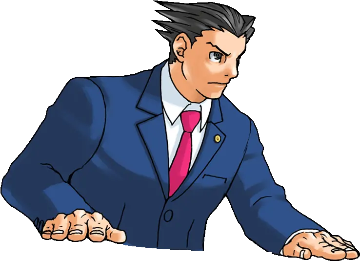 Phoenix Wright Hd Sprites Phoenix Wright Gif Png Phoenix Wright Png