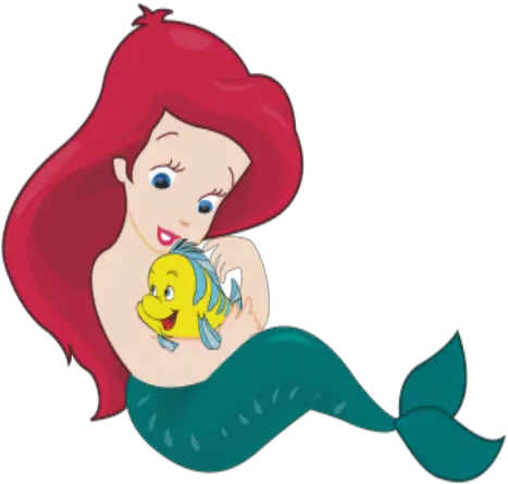 Disney Princes And Pets Clip Art Flounder Little Mermaid The Walt Disney Company Png Flounder Png